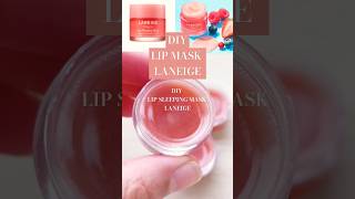 DIY LIP SLEEPING MASK LANEIGE skincare beauty diy [upl. by Assin948]