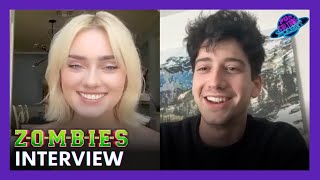 Milo Manheim and Meg Donnelly Talk Zombies The ReAnimated Series and Tease Zombies 4 [upl. by Eerot800]