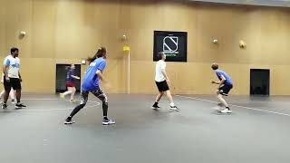 Oxford Students Try KORFBALL [upl. by Eimmelc]