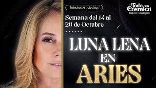 Luna llena en Aries  Tránsitos astrológicos del 14 al 20 de octubre [upl. by Assirrem]