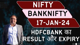 Nifty Prediction and Bank Nifty Analysis for Wednesday  17 January 24  Bank NIFTY Tomorrow [upl. by Plath709]