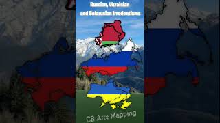 Russian Ukrainian and Belarusian Irredentisms europe geography russia ukraine belarus [upl. by Giulietta]