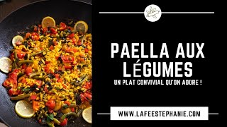 Paella aux légumes un plat convivial quon adore [upl. by Roux]