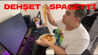 DEHŞET SOSLU SPAGETTİ  SALÇALI [upl. by Uttasta815]