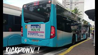 KICKDOWN  VENTILATION  MercedesBenz citaro C2 ZF de 2017 n°329 [upl. by Rhonda]