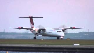 QantasLink Dash 8 Q400 Landing Sydney [upl. by Hahcim]