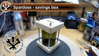 Spardose selber bauen  DIY savings box  Sascha LB [upl. by Colner146]