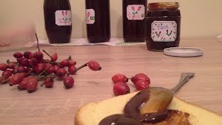 Pekmez od šipka  Confiture de baies déglantier [upl. by Revkah]