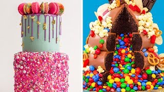 These Cakes Almost EXPLODE Surprise Inside  How To Cake It Step By Step [upl. by Nnaaihtnyc]