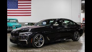 2020 BMW M550i xDrive For Sale  Walk Around 40k Miles [upl. by Nosmas716]