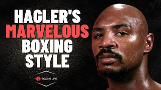 The Marvelous Boxing Style Of Hagler  Full Breakdown [upl. by Chee533]