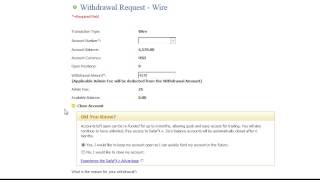 Withdraw Funds by Wire [upl. by Nawiat818]