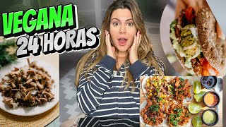 24 Horas siendo vegana🥑 Hice mi propia comida vegana [upl. by Reeba]