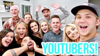 EPIC YOUTUBER HOUSE PARTY amp MANNEQUIN CHALLENGE [upl. by Nyvets]