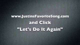 Justin Biebers Favorite Song quotLets Do It Againquot J Boog  Backyard Boogie  Wash House Records [upl. by Narak]