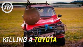 Killing a Toyota Part 1  Top Gear  BBC [upl. by Obe]