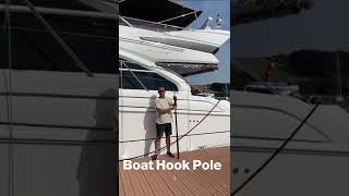 Boat Hook Pole Telescopic pole from Buoycatcher 🚤 shorts [upl. by Ahsetra544]