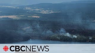 Williams Lake BC wildfire ‘out of control local state of emergency officials [upl. by Sainana]