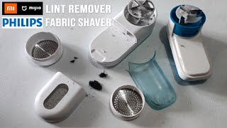 Xiaomi Lint Remover vs Philips Fabric Shaver Quick Review and Test  EASY WAY TO REMOVE CLOTHES LINT [upl. by Ennovehc206]