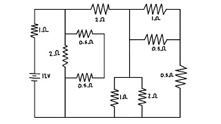 Equivalent Resistance of a Complex Circuit with Series and Parallel Resistors [upl. by Neirrad]