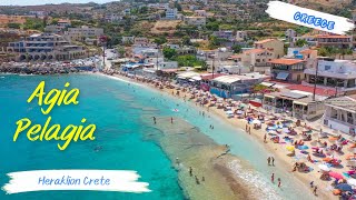 Agia Pelagia Heraklion Crete Greece 4K [upl. by Aretha47]