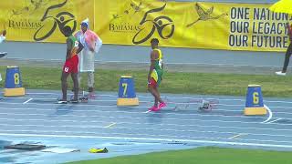 CARIFTA50 200m U20 Boys Final  SportsMax TV [upl. by Ecirpac878]