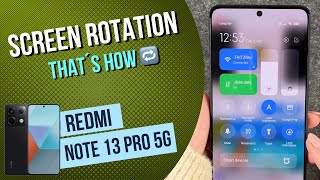 auto rotate redmi note 13 pro [upl. by Hare]