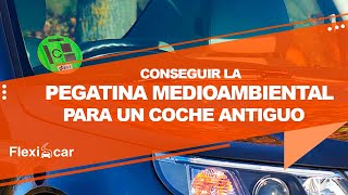 🚘 PEGATINAS MEDIOAMBIENTALES para un coche antiguo 🚘 Review pegatinas medioambientales ✔️ [upl. by Strang]