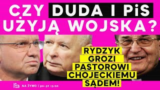 Ks Rydzyk grozi pastorowi Chojeckiemu sądem Duda i PiS użyją wojska  IPP [upl. by Anelav]