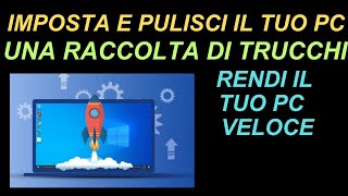 Trucchi per pulire il PC senza programmi in Windows 10 e 11 [upl. by Nollad836]