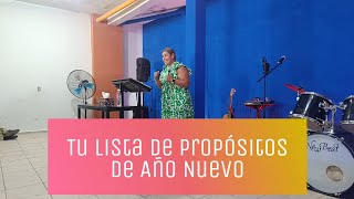 Tu Lista de Propósitos de Año Nuevo  Berenice Morales [upl. by Idroj446]