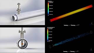 CFD of a desuperheater SolidWorks and Ansys Fluent DPM [upl. by Lust]