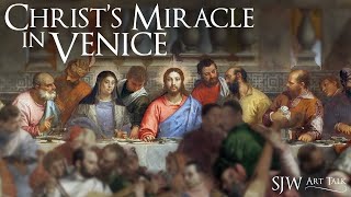 Christs Miracle in Venice  Paolo Veroneses The Wedding at Cana  Louvre [upl. by Adnaw]