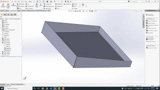 Part 4 Modify Bend Edges  Solidworks Tutorial [upl. by Annas753]