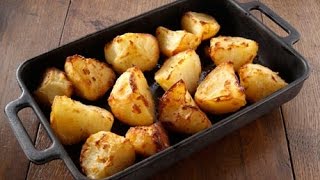 Beef Infused Roast Potatoes  One Pot Chef [upl. by Fawcette]