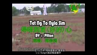 Hakka Song客家歌【Tet Ng To Nyia Sim得唔到若心】By Pitton 卡拉OK字幕版 [upl. by Don65]