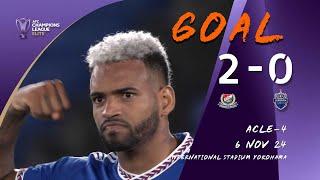 GOAL HIGHLIGHTS ACLE4 YOKOHAMA F MARINOS 20 BURIRAM UNITED [upl. by Castorina]