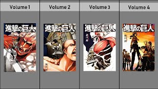 All Shingeki no KyojinAttack on Titan Manga Covers [upl. by Alleyn]