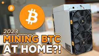 How Much Money Do I Earn Mining Bitcoin at Home in 2023 [upl. by Hollington]