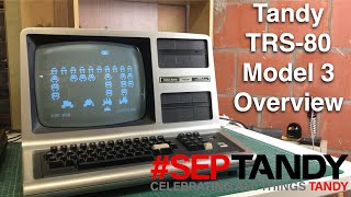 Tandy TRS 80 Model 3  SepTandy [upl. by Carrol]