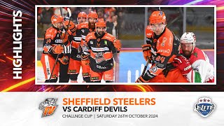 Sheffield Steelers v Cardiff Devils  26th October 2024 [upl. by Gurias845]