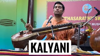 Raga Kalyani  Live  Ramana Balachandhran  Carnatic Veena [upl. by Sirrad119]