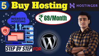 How to Buy Hosting from Hostinger  Hostinger Hosting Setup  Hosting Kaise Kharide [upl. by Kemble139]