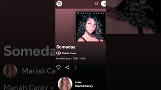 WHY MARIAH CAREY STOPPED SINGING SOMEDAYMariahCarey [upl. by Enorahs]