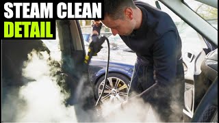 Filthy Car Detailing with a Karcher SC4 Steam Cleaner [upl. by Niamreg]