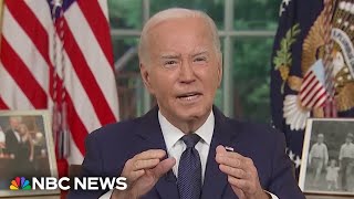 Biden uses Oval Office address to call for call for unity across hostile political landscape [upl. by Singband]