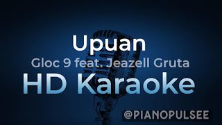 Upuan  Gloc 9 feat Jeazell Gruta HD Karaoke [upl. by Llennoc261]