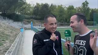 ENTREVISTA A JAVIER ARROYO ENTRENADOR CD ELECTROCOR LAS ROZAS CF 6 OCTUBRE 2024 [upl. by Charmian293]