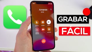 Como Grabar llamadas en IPhone 📲 [upl. by Nick362]