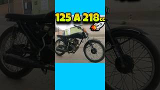 MOTO 125 a 200cc MODIFICADA Italika FT125 [upl. by Andreas898]